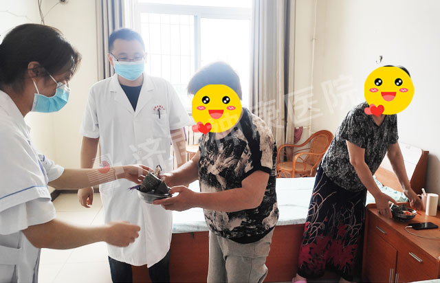 品香粽送香囊,济南神康医院医患浓情,欢度端午!